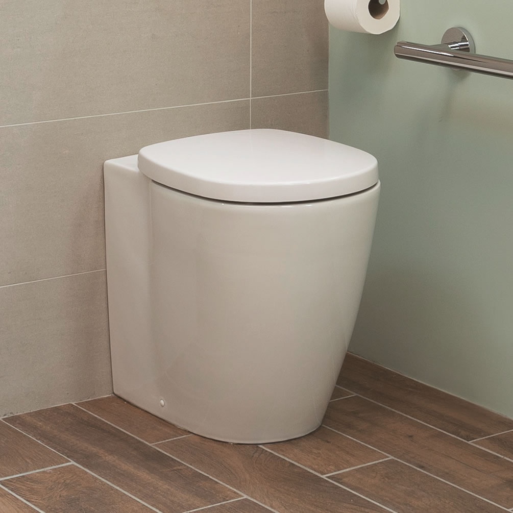 Lifestyle image of Ideal Standard Concept Freedom Comfort Height Back-to-Wall Toilet